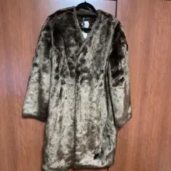 ★新品未使用★ ルシェルドハリス　hariss エコファーコート　ブラウンのサムネイル