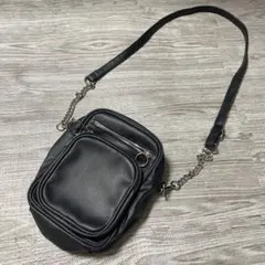 レザーチェーンバック