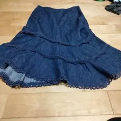 美品★レストローズのデニムスカートのサムネイル