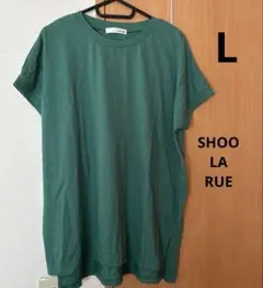 LシューラルーSHOO•LA•RUE汗をかいても気になりにくいスリットトップスのサムネイル