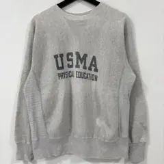 希少❗️70's チャンピオン USMA リバースウィーブ 前V 単色タグ 霜降りのサムネイル