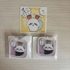 ちいかわ アクリミニ アクリルキーチェーン3 モモンガ ステッカー