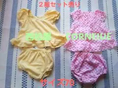 CORNEICU 西松屋　Tシャツ　ブルマ　サイズ７０　ベビー服　４枚まとめ売り