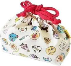 アンパンマン お弁当巾着 ランチ巾着 お弁当袋 ランチバッグ オールスター 赤