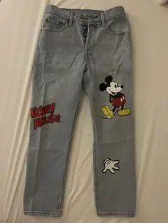 Levi's × Disney 501 ミッキーマウス W32 L30 入手困難 2025年最新