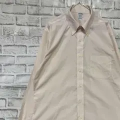 ブルックスブラザーズ長袖シャツ　ピンク　L 0310