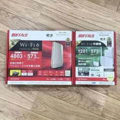 BUFFALO WSR-5400AX6S Wi-Fi6中継機WEX-1800AXのサムネイル