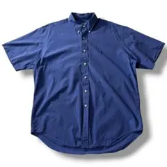 90s ラルフローレン BLAKE ブレイク 半袖シャツ ボタンダウン ブルー