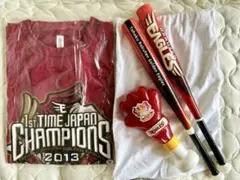 ［未使用］楽天イーグルスCHAMPIONS 2013 ユニフォーム&バット&パチ
