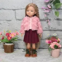 パオラレイナ服❀パオラドール服❄️　ボアジャケットコーデセット