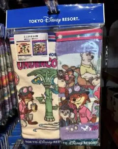 【ミニタオル】ディズニー ズートピア ニック ジュディ クロウハウザー