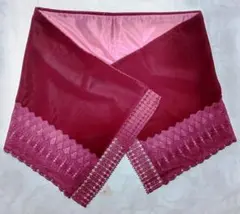 和装 着物 ショール 昭和レトロ ワインレッド 日本製 高田きもの