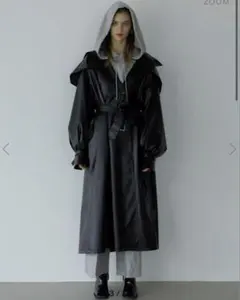 melt the lady wing collar trench coatのサムネイル