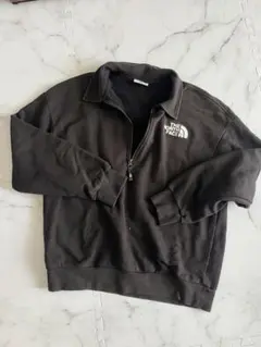 THE NORTH FACE ブラック ジップアップ スウェット M
