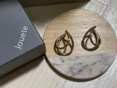 Jouete ゴールドシルバーピアス