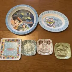 トイ・ストーリー キャラクター皿 6枚セット