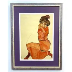 エゴン シーレ Egon Schiele リトグラフ集 1990年 保証書付 - メルカリ