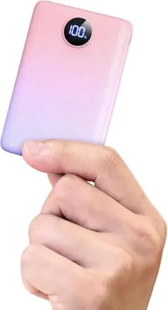 モバイルバッテリー 20000mAh 大容量 3台同時充電 Type-C