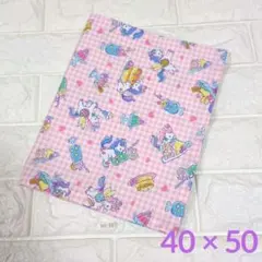 ランチョンマット ハンドメイド 40×50 女の子 ユニコーン柄　No.387