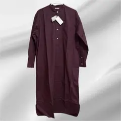 【未使用・タグ付き】LENO Band Collar PulloverDress