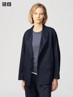 UNIQLO U 25SS コットンブレンドジャケット XXL