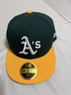 New Era 59FIFTY A's キャップ 7 3/8