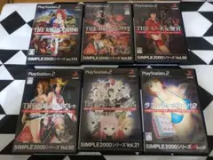 PS2 SIMPLE2000シリーズ ソフト6本セット