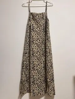 RETRO GIRL ヒョウ柄 キャミワンピース Mサイズ