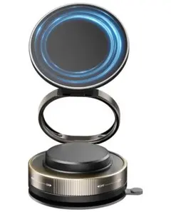 スマホホルダー 車 マグネット 360°調整可能 スマホスタンド真空吸盤超強磁力