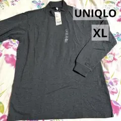ソフトタッチハイネックT ユニクロ　UNIQLO XL メンズ　長袖