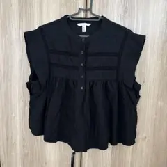 H&M ブラック シャツ Lサイズ