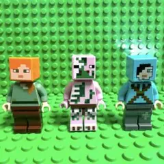 LEGO レゴ　マインクラフト　アレックス人 パーツ 現状販売