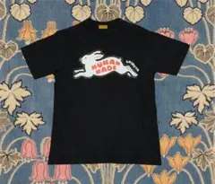 HUMAN MADE ヒューマンメイド 半袖T 黒 rabbit SHIBUYAのサムネイル