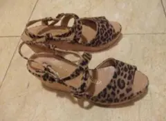 gaimo espadrillesガイモ　厚底サンダル　37のサムネイル