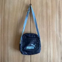 PUMA ネイビー ショルダーバッグ