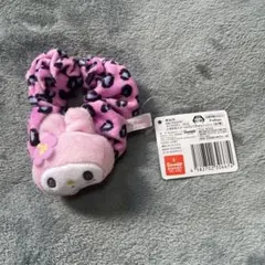 マイメロ　マイメロディー　サンリオ ヒョウ柄ヘアアクセサリー　シュシュ