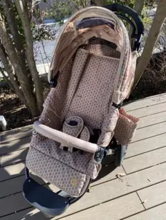 【美品】エアバギー　ソレイアード コラボ　べビーカー　6点セット　3輪　希少 美品】エアバギー ソレイアード コラボ べビーカー 6点セット 3輪 希少