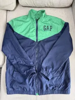 GAP ナイロンジャケット XXL （160センチ）緑/紺