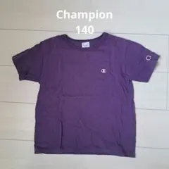 Champion パープル Tシャツ　子供　140㎝