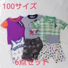 100サイズ 男の子用 トップス・ボトムス 6点セット まとめのサムネイル