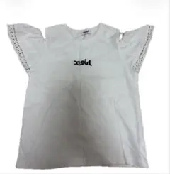 X-girl Stages ロゴTシャツ ホワイト