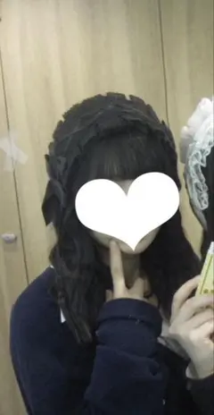 ヘッドドレス 黒 ロリータ