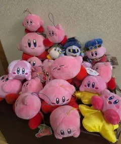 星のカービィ ぬいぐるみ・ぬいぐるみマスコット 27点まとめ売り