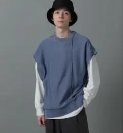 マルチデザインニットベスト HARE ハレ 2way
