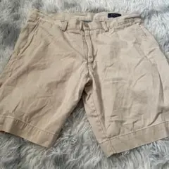polo ラルフローレン　ベージュ　ハーフパンツ　ショートパンツ　90s