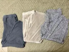 【本日発送可能】美品 UNIQLO ウルトラストレッチスムース パンツ他2点