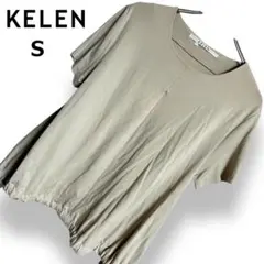 KELEN ケレン 半袖 トップス カットソー プルオーバー 腰リボン【S】のサムネイル