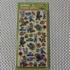 ズートピア　ボンボンドロップシール