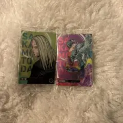 サカモトデイズウエハースカード　神々廻＆勢羽夏生