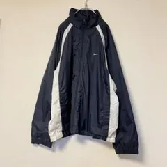 ナイキ 切り替え フルジップ ナイロン トラック ジャケット XXL 00s